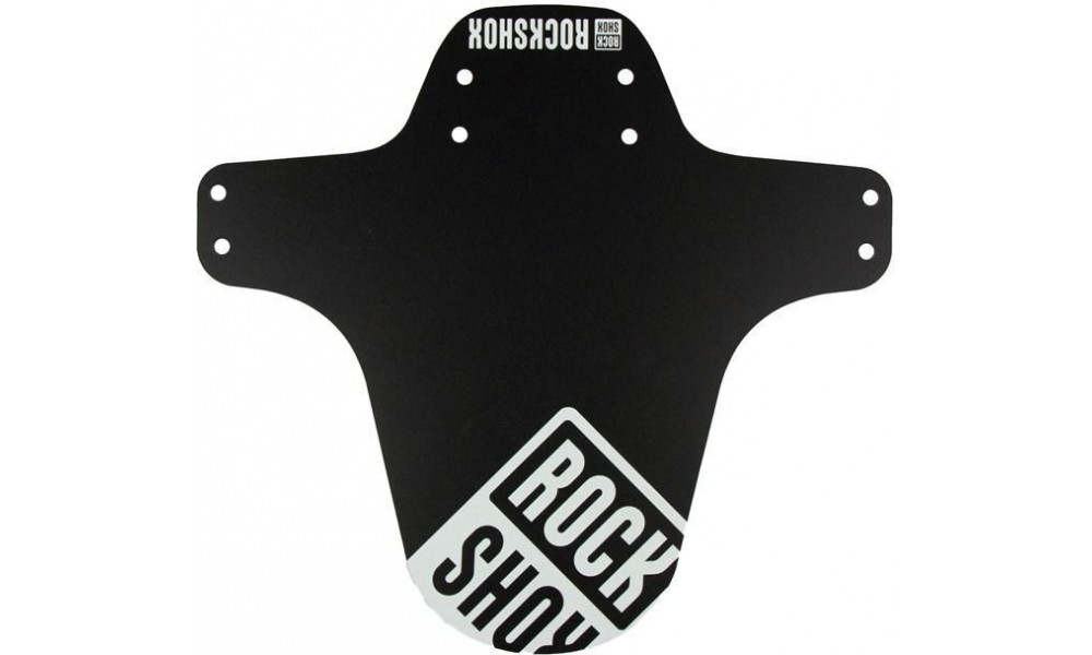 Etulokasuoja Rockshox MTB black-white 