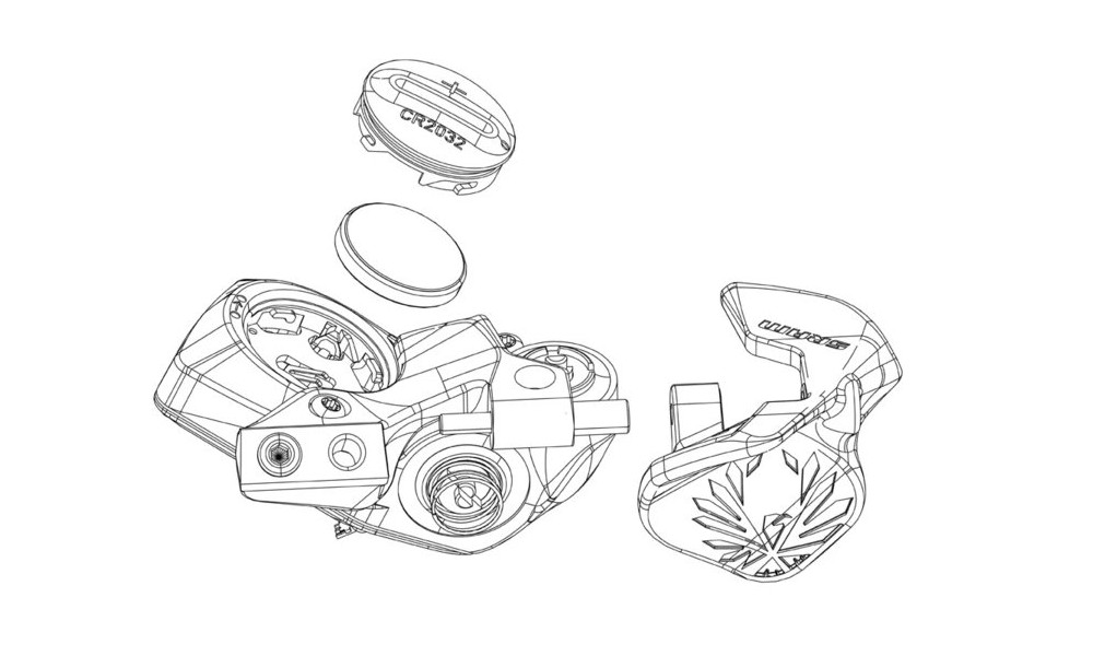 Vaihdevipujen huoltosarja SRAM mounting eTap AXS Wireless Blip 