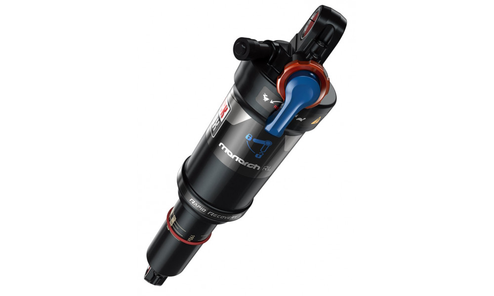 Takaiskunvaimennin Rockshox Monarch RL 184x44mm - 1
