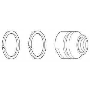 Takanavan kartio Shimano FH-M452 left