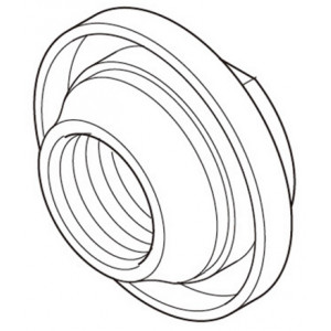 Etunavan kartio Shimano HB-MC10 with dust cover