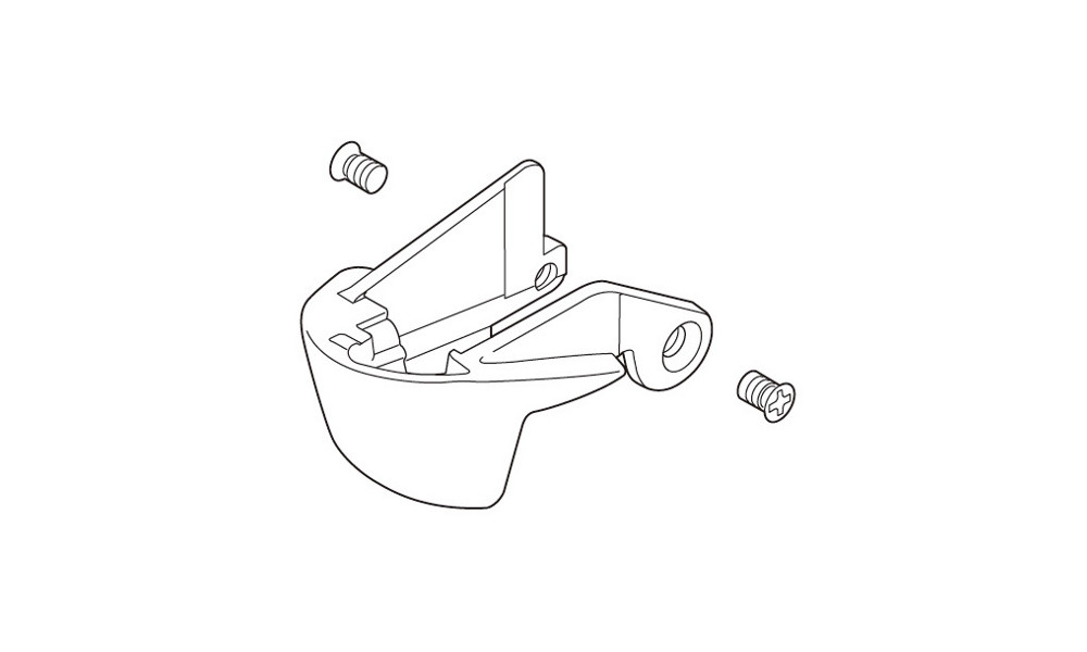 Vaihdevivun kansi Shimano 105 ST-5700 right with fixing screw 