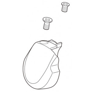 Vaihdevivun kansi Shimano ULTEGRA ST-6800 right with fixing screw