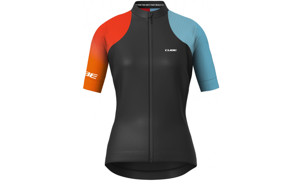 Pyöräilypaita Cube X Factory Racing WS Road/XC L/S black - 1