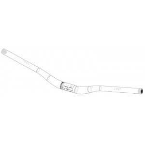 Ohjaustanko NEWMEN Beskar Alu 318.40 760-810mm VGS