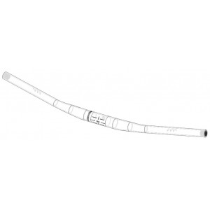 Ohjaustanko NEWMEN Performance Carbon 318.10 710-760mm VGS