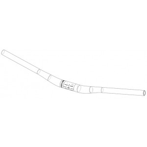 Ohjaustanko NEWMEN Phase Carbon 318.25 800mm