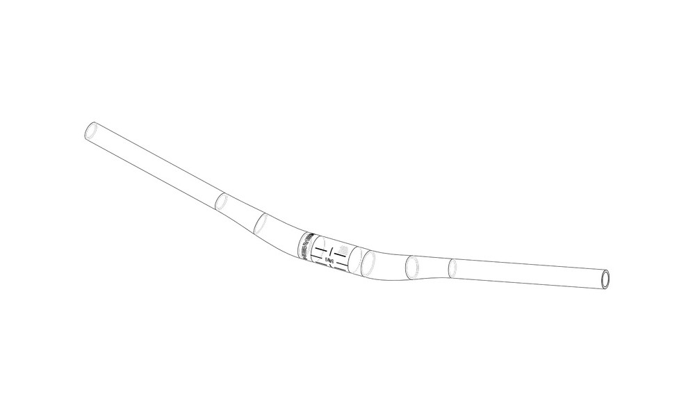 Ohjaustanko NEWMEN Phase Carbon 318.25 800mm 
