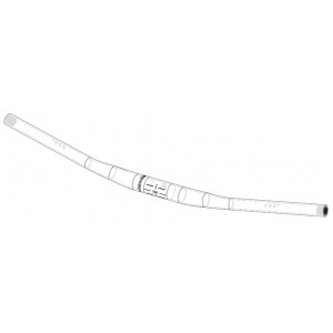 Ohjaustanko NEWMEN Phase Carbon 350.10 710-760mm VGS