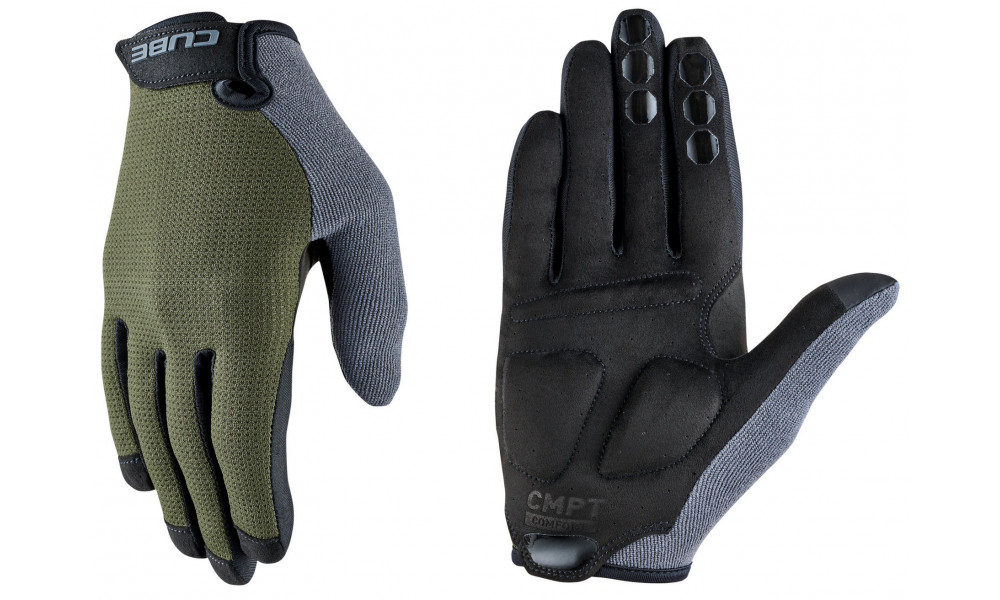 Gloves Cube CMPT Comfort Long TM reed green 