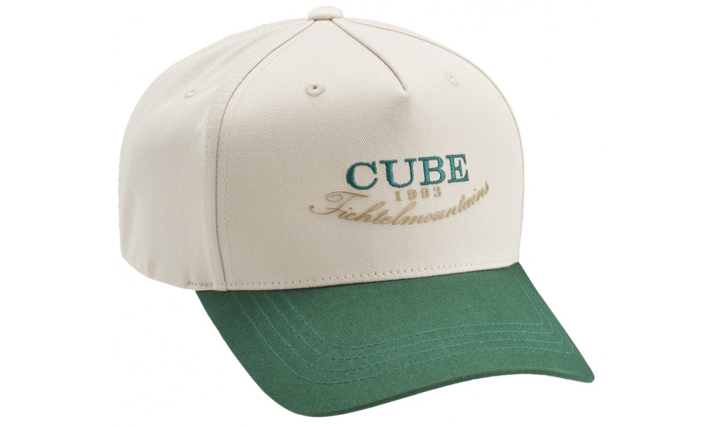 Cap Cube Club creme'n'green - 1