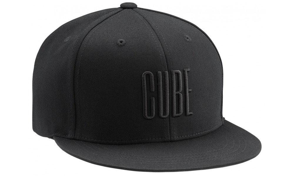 Cap Cube The Embossed black'n'black - 1