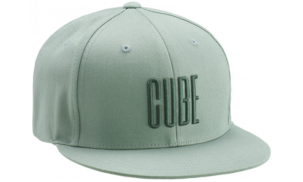 Cap Cube The Embossed sage - 1