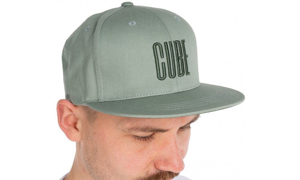 Cap Cube The Embossed sage - 3