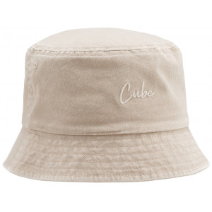 Hat Cube Bucket washed beige