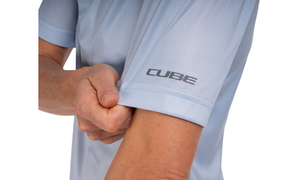 Cycling shirt Cube WS Functional S/S bordeaux - 4