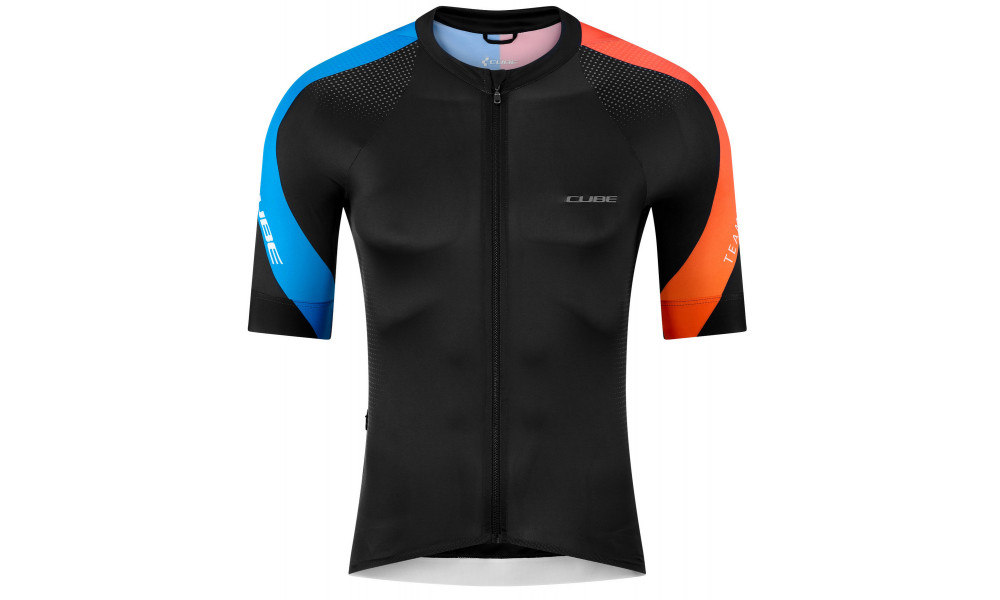 Cycling jersey Cube Road/XC Teamline S/S black - 1