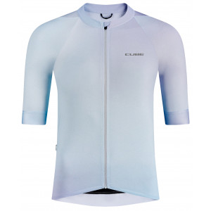 Cycling jersey Cube Road/XC WS S/S bordeaux