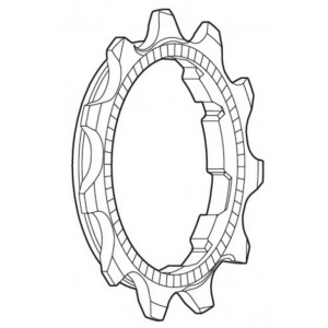 Hammaspyörä Shimano SORA CS-HG50-8l 8-speed 11T