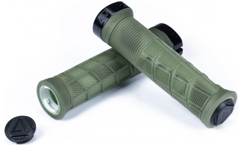 Kädensijat ACID Disrupt 138mm Lock-on translucent olive - 1