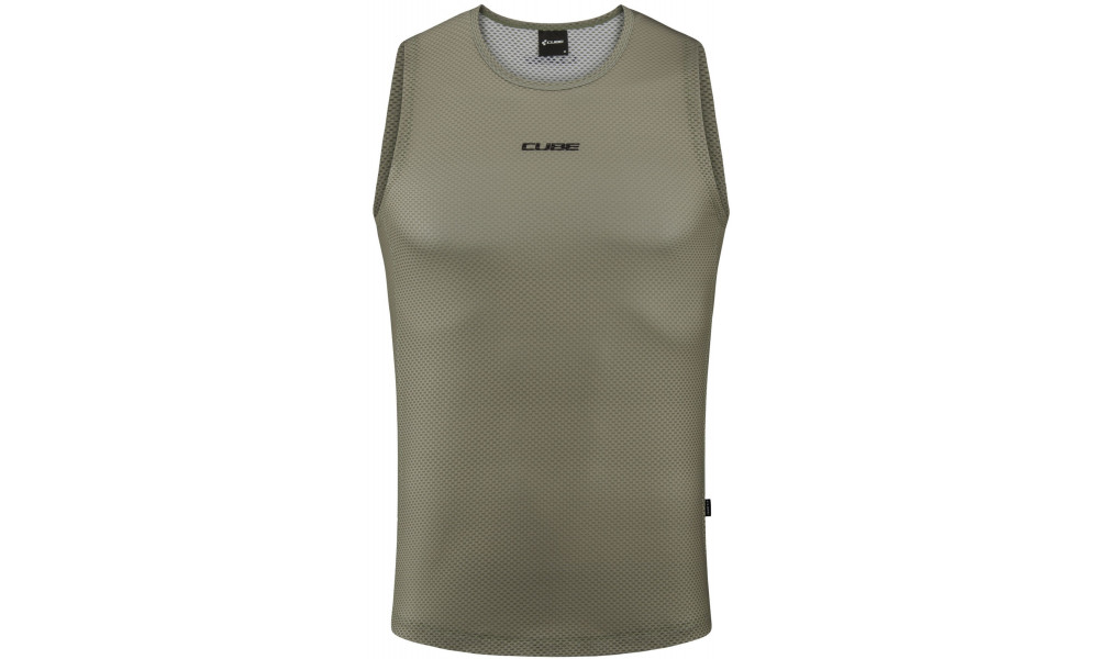 Aluspaita Cube Mesh Sleeveless olive - 6