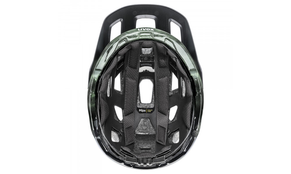 Kypärä Uvex react MIPS moss green-black matt - 7