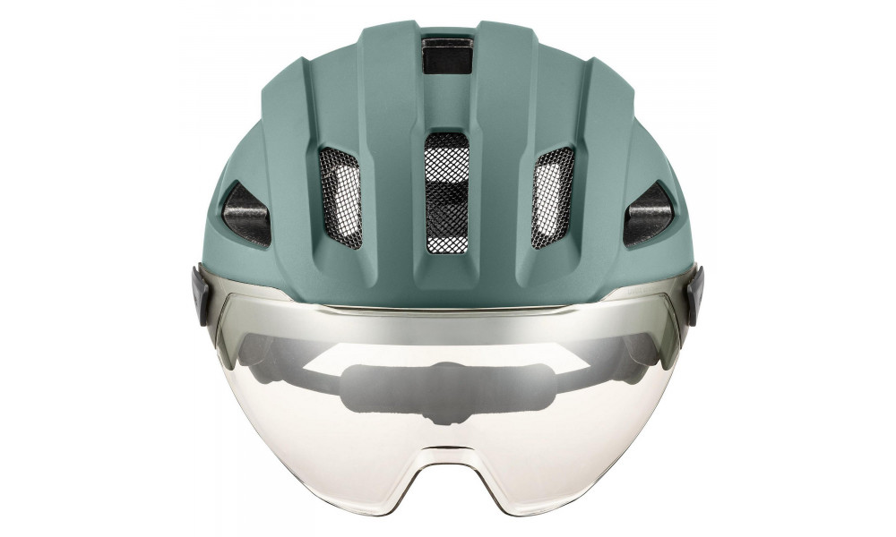 Kypärä Uvex stride visor MIPS sage green matt - 5