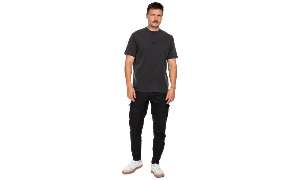 T-Shirt Cube Organic Script GTY Fit washed black - 4