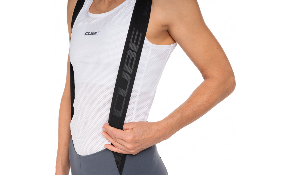 Cycling bibshorts Cube Gravel WS Cargo bordeaux - 4