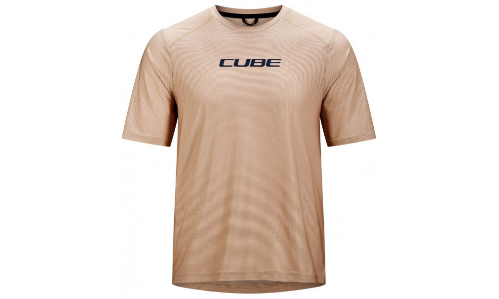 Cycling shirt Cube Functional S/S bordeaux - 1