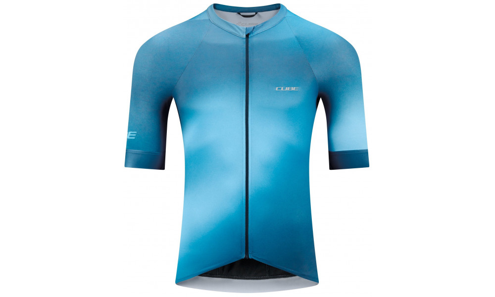 Cycling jersey Cube Road/XC S/S green - 1