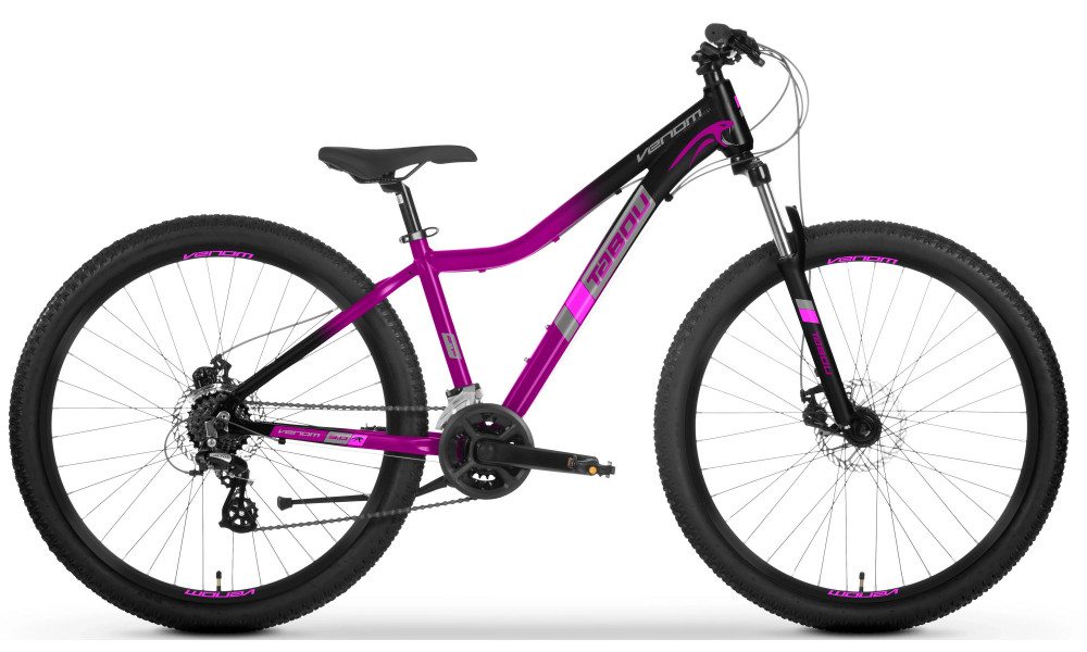 Polkupyörä Tabou Venom 3.0 W 27.5 black-purple 