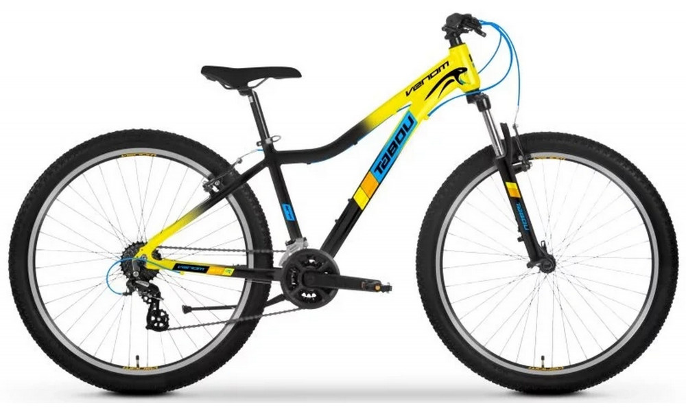 Polkupyörä Tabou Venom 2.0 27.5 yellow-black 