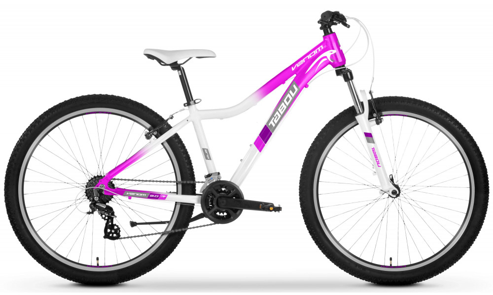 Polkupyörä Tabou Venom 2.0 W 27.5 pink-white 