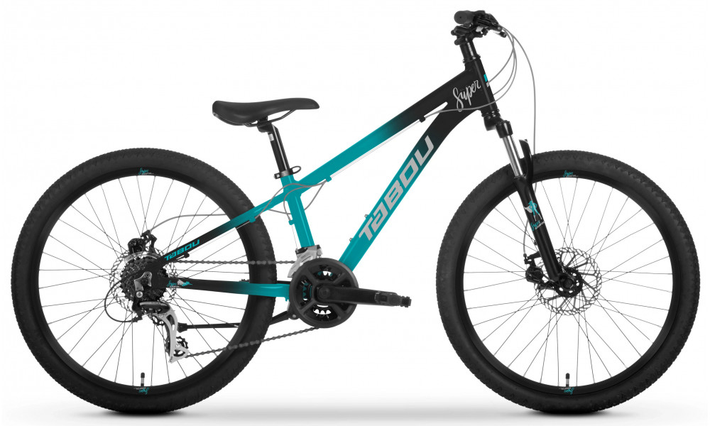 Polkupyörä Tabou Supergirl 1.0 24 black-turq 
