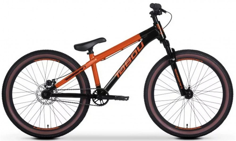 Polkupyörä Tabou Tabspin JR 24 black-orange 