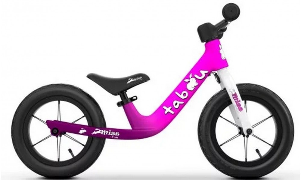 Polkupyörä Tabou Miss Run 12 pink-purple 