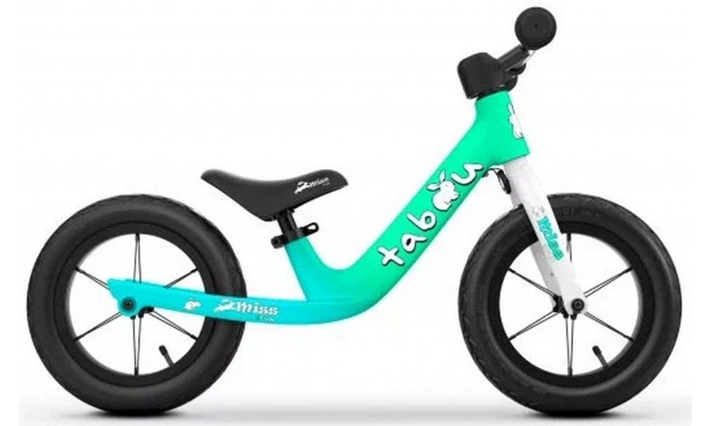 Polkupyörä Tabou Miss Run 12 turq-mint 