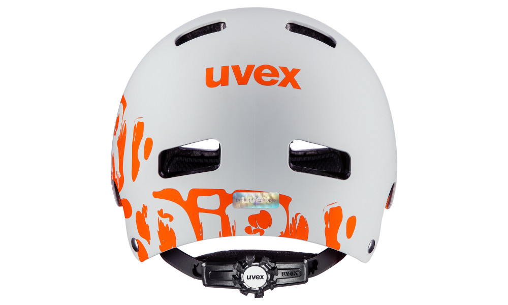 Kypärä Uvex Kid 3 dirtbike light gray-orange - 2