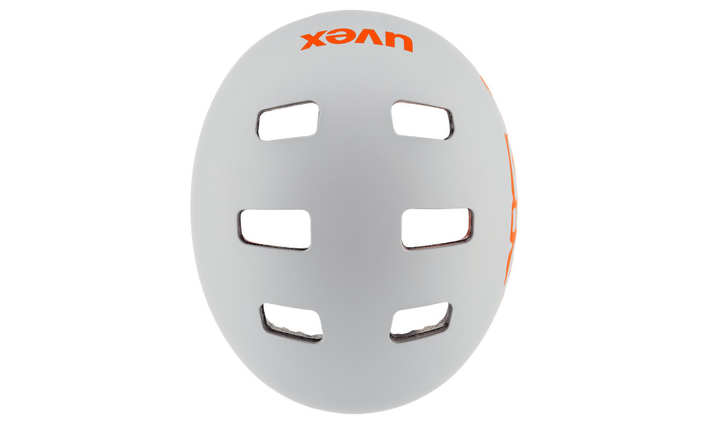 Kypärä Uvex Kid 3 dirtbike light gray-orange - 4