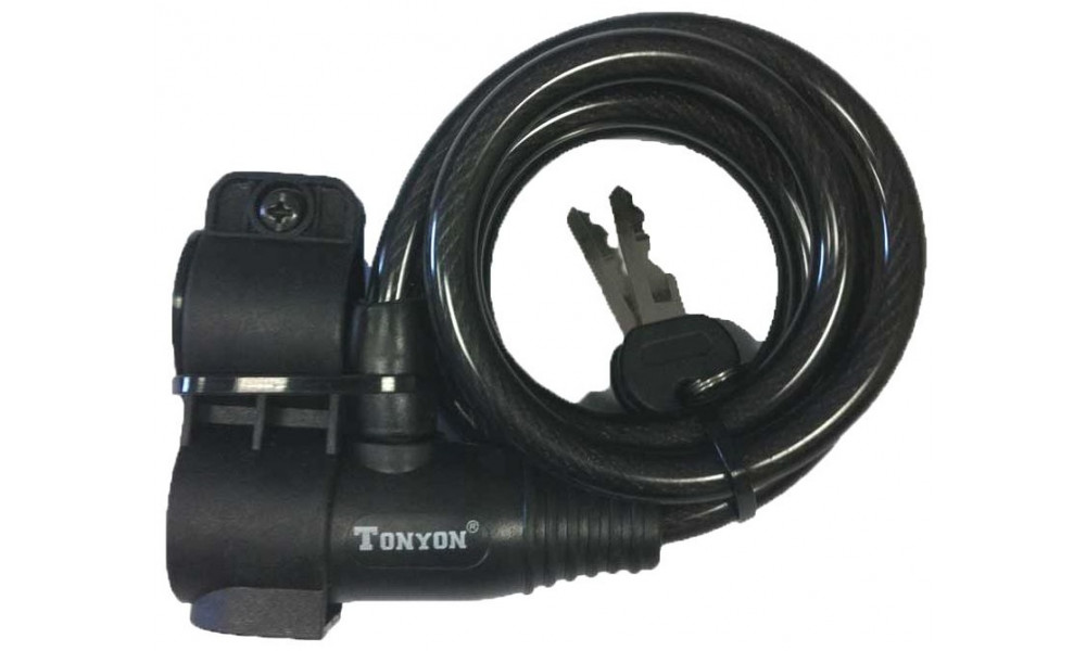 Lukko Tanyon spiral (steel cable) Ø10mm/1500mm 