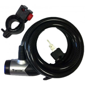 Lukko Tanyon spiral (steel cable) Ø12mm/1500mm