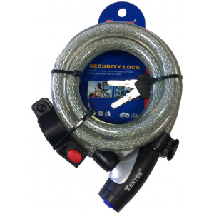 Lukko Tanyon spiral (steel cable) Ø15mm/1800mm