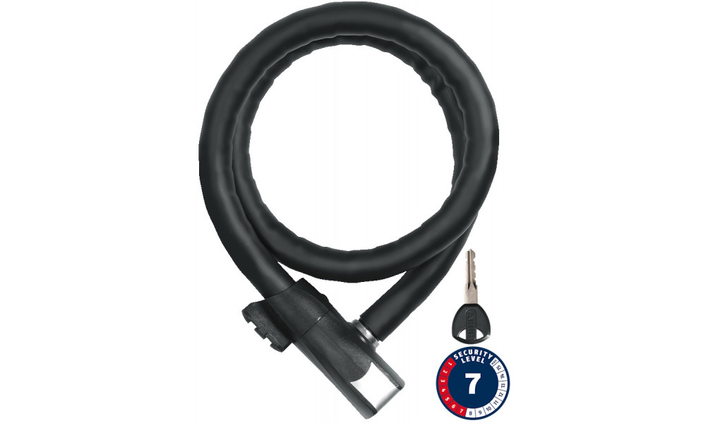 Lukko Abus Steel-O-Flex Centuro 860/85+Quicksnap RBU - 1