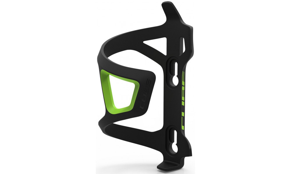 Juomapulloteline Cube HPP Sidecage blackngreen 