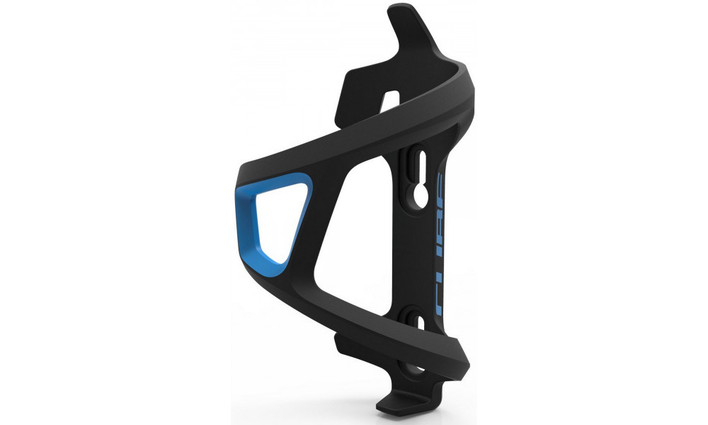 Juomapulloteline Cube HPP Left-Hand Sidecage black“n“blue 