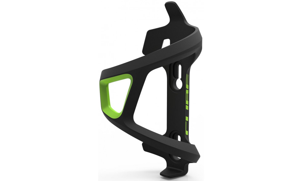 Juomapulloteline Cube HPP Left-Hand Sidecage black“n“green 