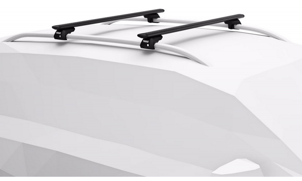 Kattotelineet Thule WingBar Evo Set black - 7