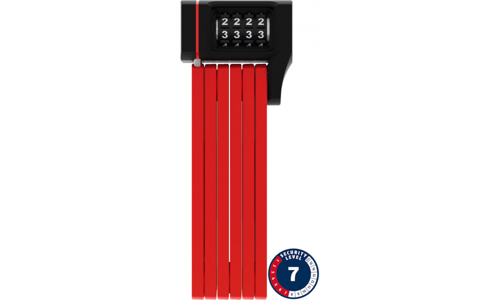 Lukko Abus Folding Bordo uGrip 5700C/80 RD SH 