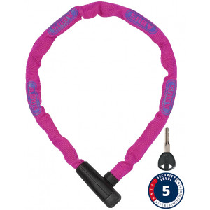 Lukko Abus Steel-O-Chain 5805K/75 pink